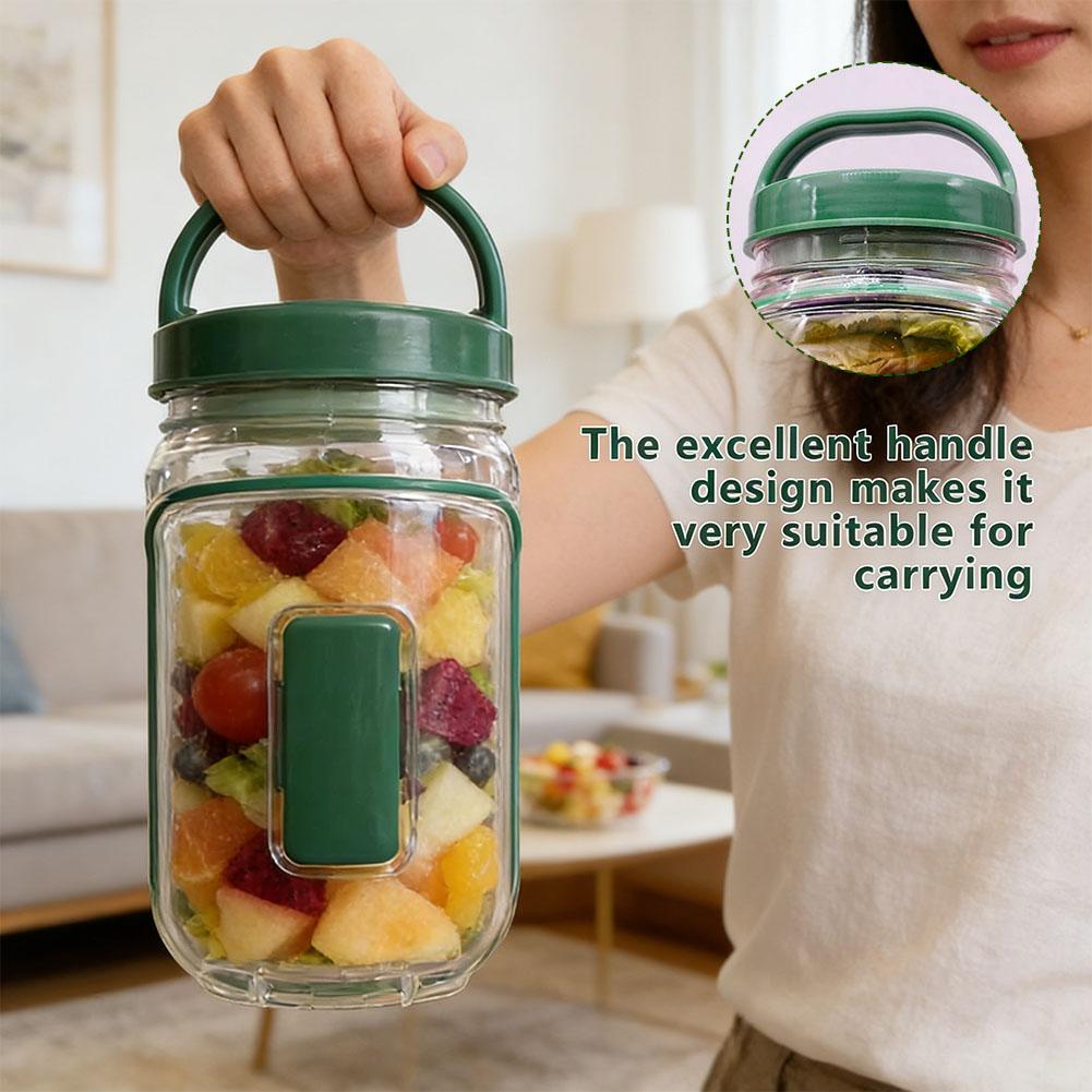 Tragbarer Salatbehälter mit Ga – Meal Prep Container Bewertung und Preis
