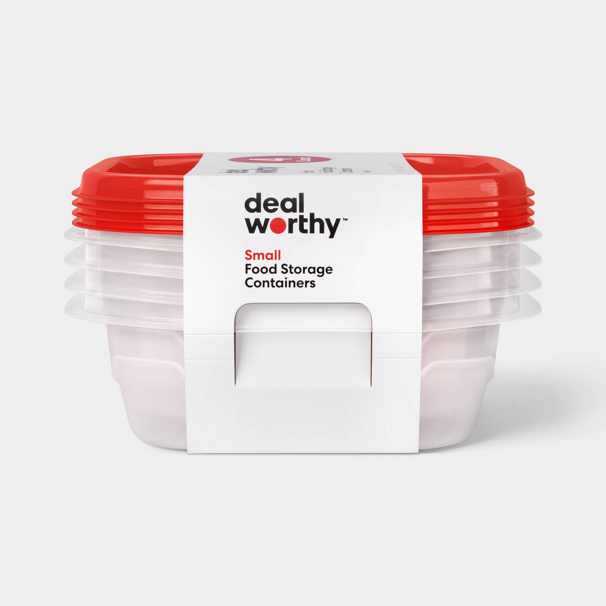 4er-Set kleine quadratische Le – Meal Prep Container Bewertung und Preis