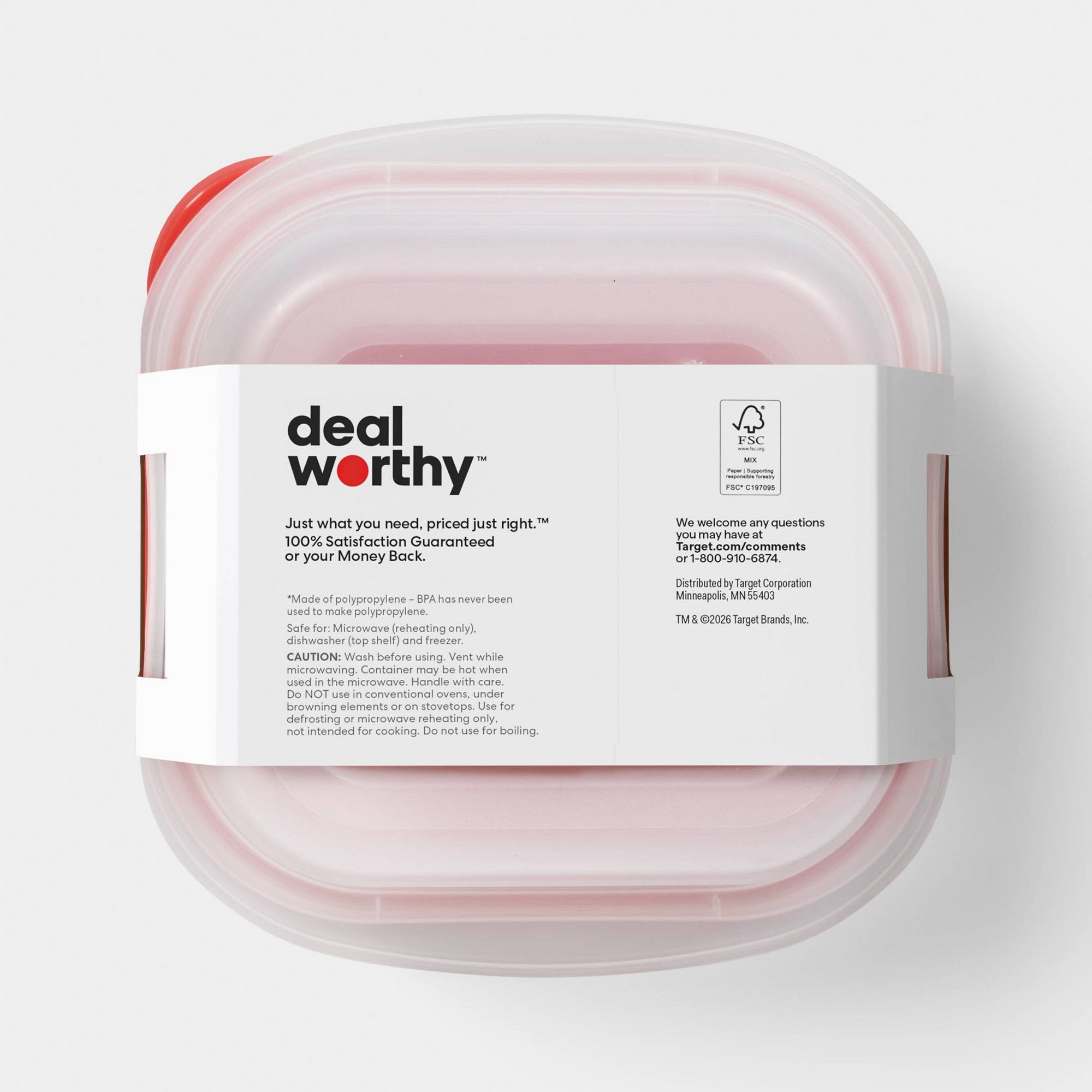 4er-Set kleine quadratische Le – Meal Prep Container Bewertung und Preis