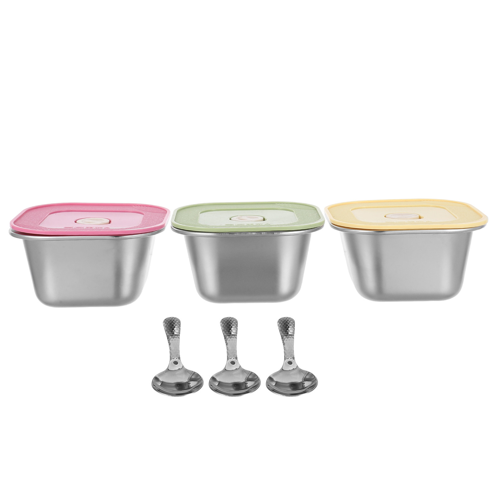 3-teiliges Set aus Edelstahl-S – Meal Prep Container Bewertung und Preis