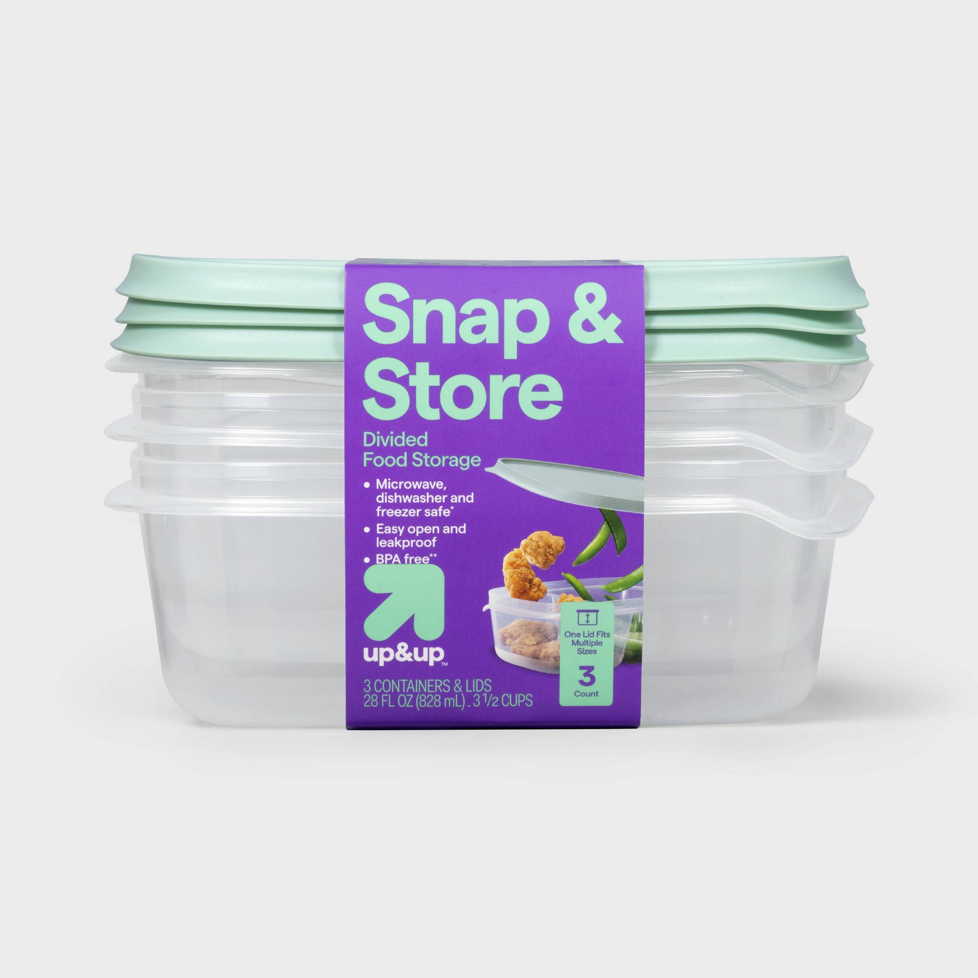 3-teilige durchsichtige Kunsts – Meal Prep Container Bewertung und Preis