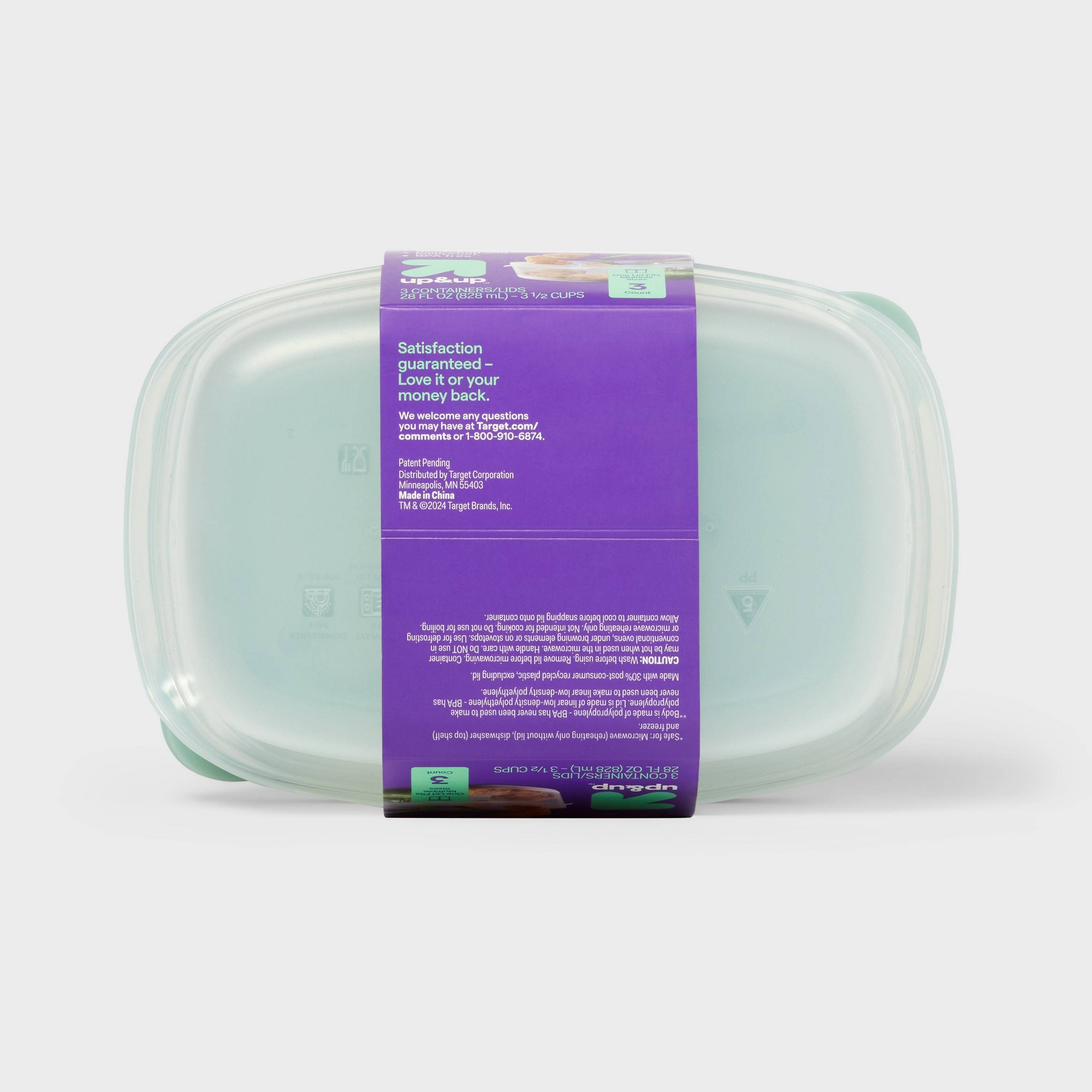 3-teilige durchsichtige Kunsts – Meal Prep Container Bewertung und Preis