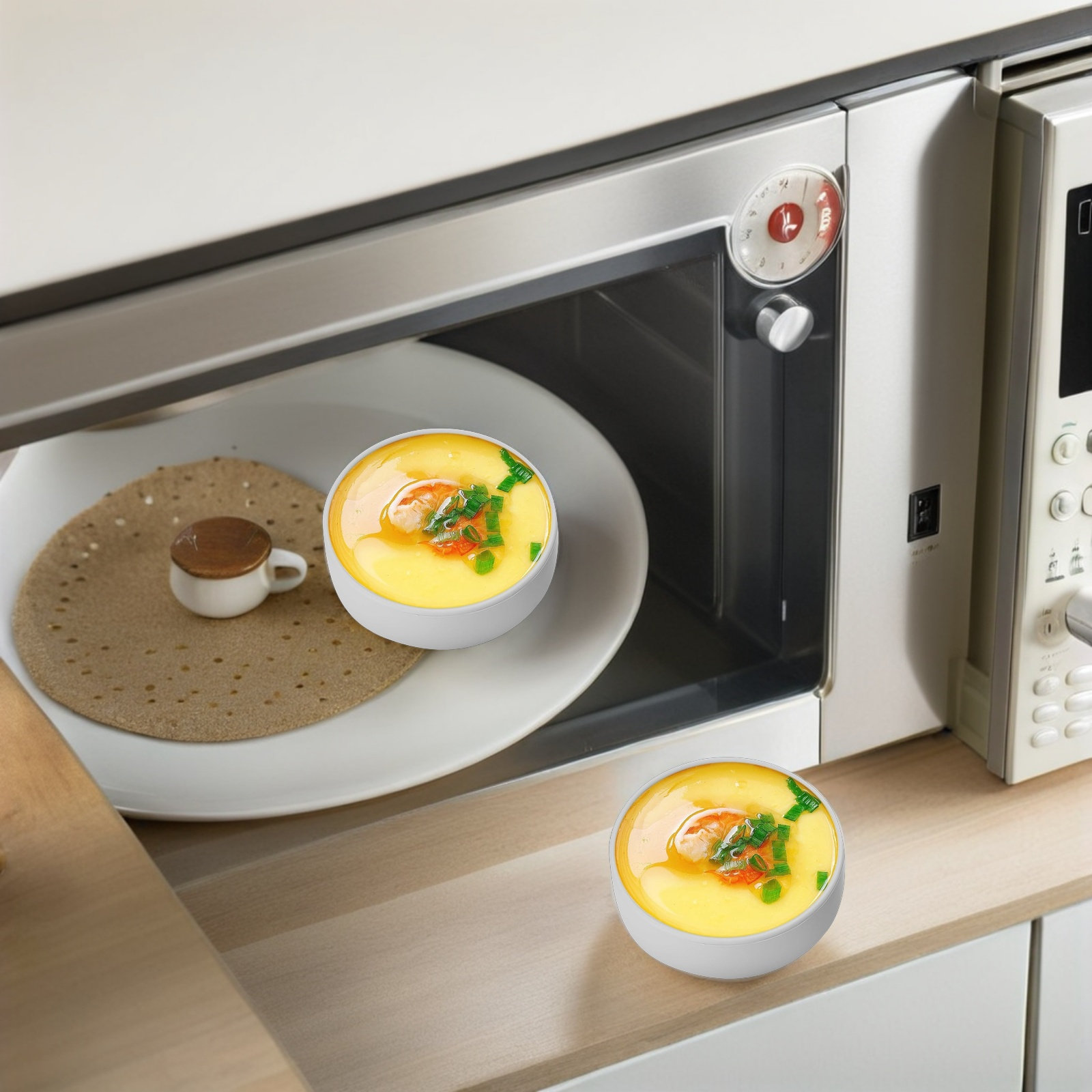 3-teiliges Set Silikon-Eierfor – Meal Prep Healthy Bewertung und Preis