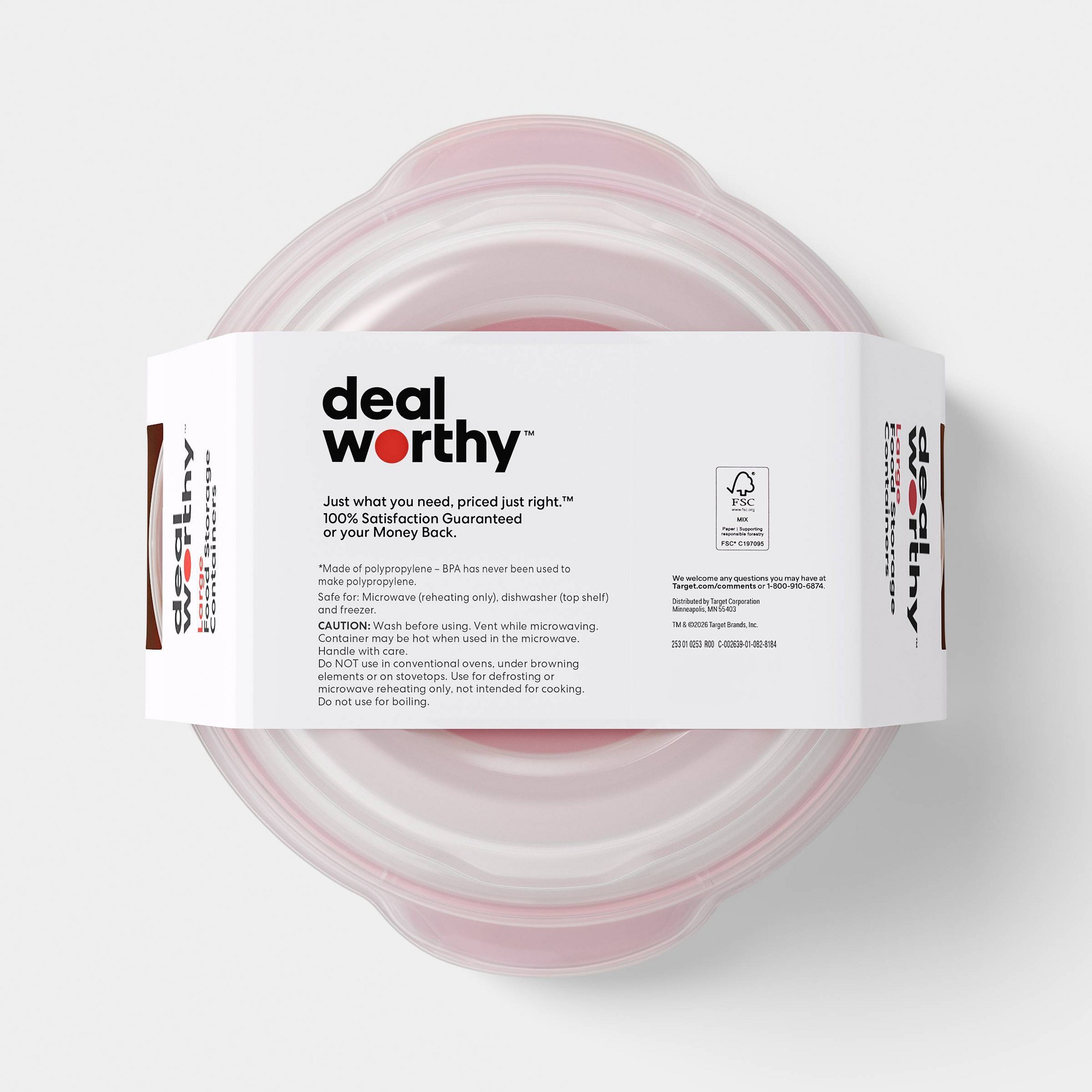2ct große runde Lebensmittelbe – Meal Prep Container Bewertung und Preis