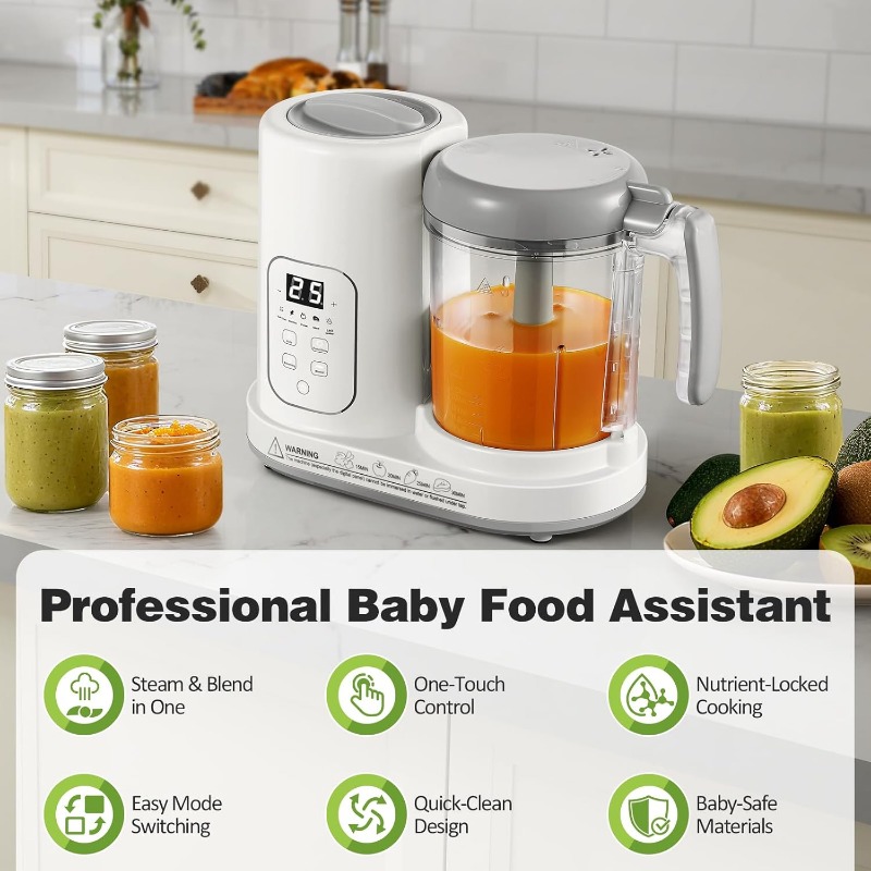 Baby-Nahrungszubereiter Dampfg – Meal Prep Healthy Bewertung und Preis