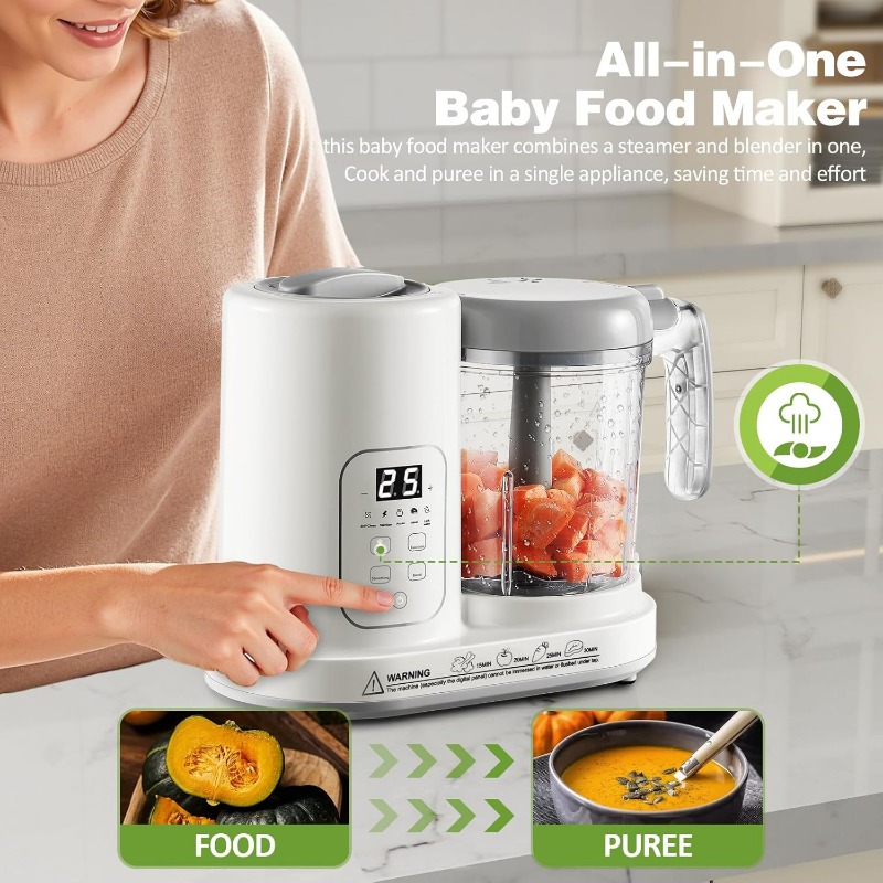 Baby-Nahrungszubereiter Dampfg – Meal Prep Healthy Bewertung und Preis