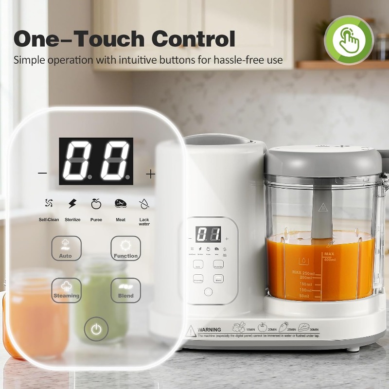 Baby-Nahrungszubereiter Dampfg – Meal Prep Healthy Bewertung und Preis