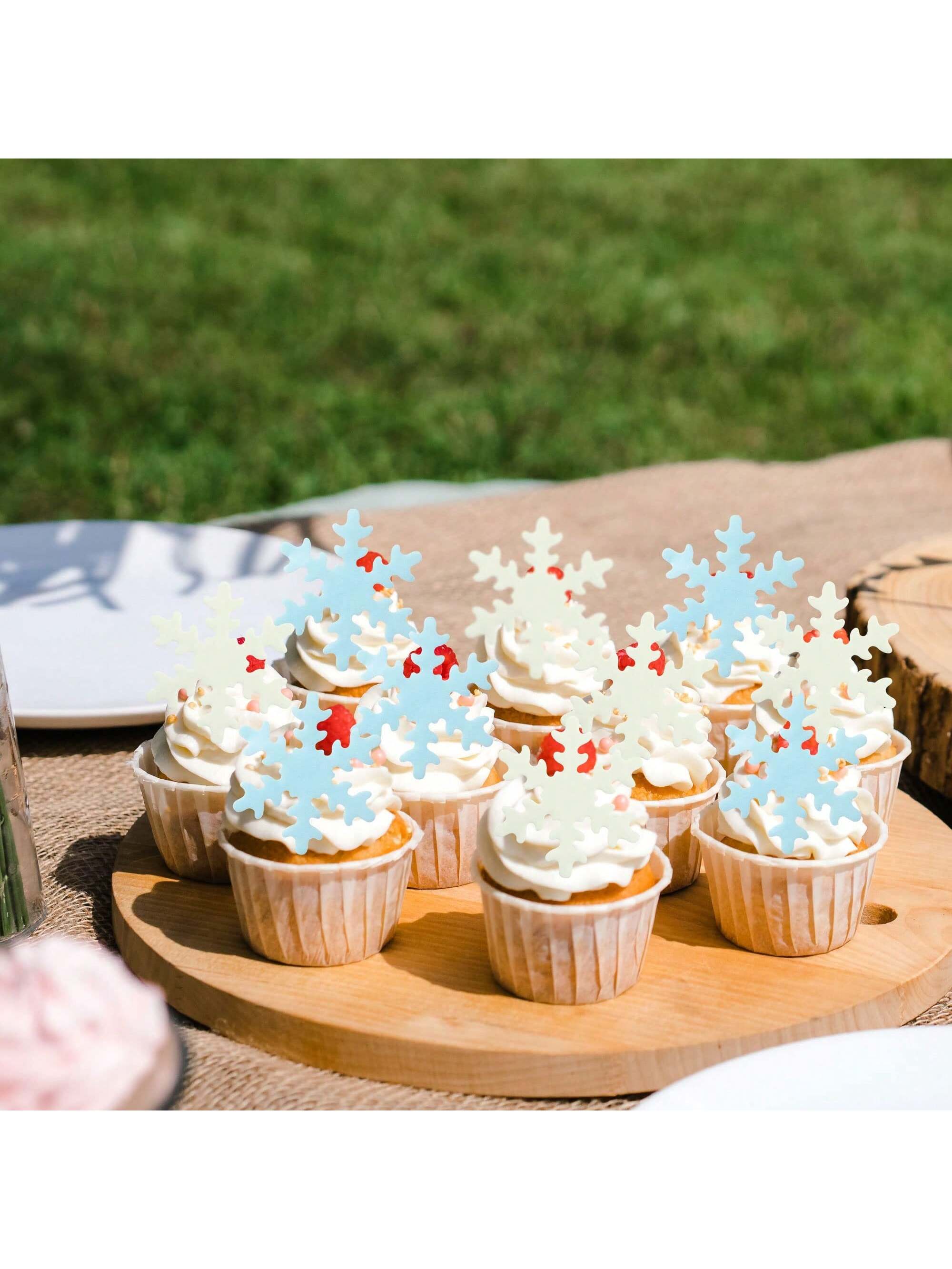 50 Stück blau-weiße Cupcake-To – Meal Prep Frozen Bewertung und Preis