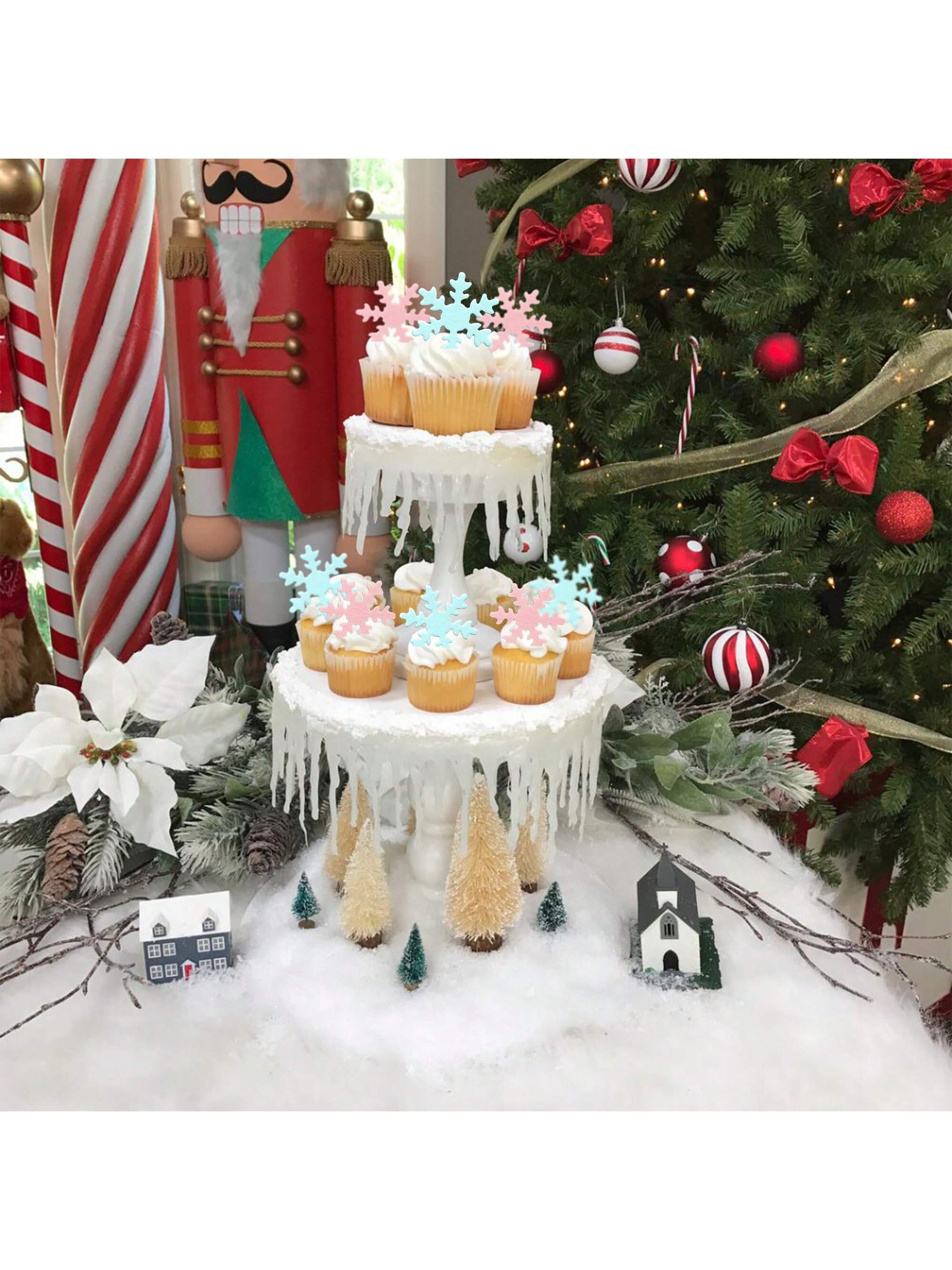50 Stück blau-weiße Cupcake-To – Meal Prep Frozen Bewertung und Preis